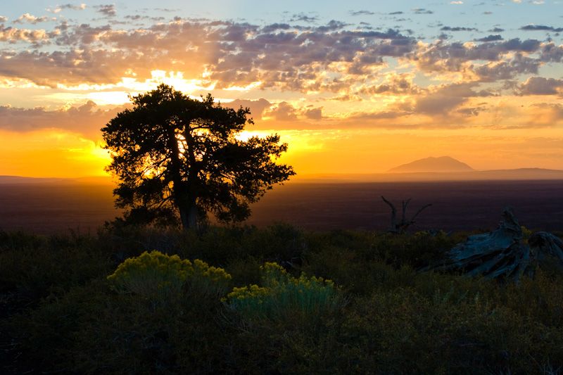 Sunrise From The Summit Of The Inferno Cone